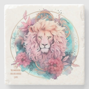 Create Your Own Beautiful Leo Zodiac Stone Coaster