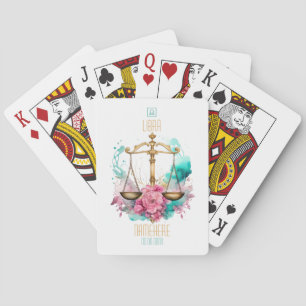 Create Your Own Beautiful Libra Zodiac Playing Cards