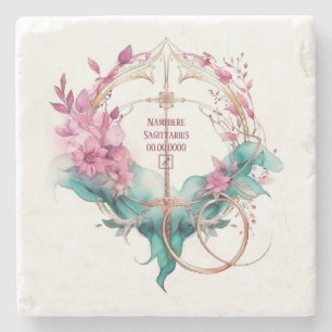 Create Your Own Beautiful Sagittarius Zodiac Stone Coaster