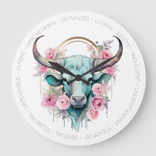 Create Your Own Beautiful Taurus Large Clock