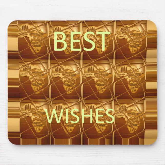 Create Your Own beauty of Africa Mousepad (Front)