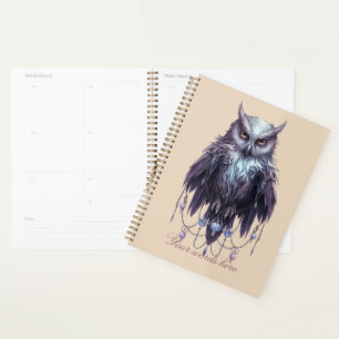 Create Your Own Bejeweled Owl Planner