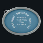 Create Your Own Belt Buckle<br><div class="desc">Create your own custom party,  prom,  wedding and event supplies and favours,  personalised gifts for any occasion,  promotional products and more. Visit Retroville Florist on Zazzle to view our entire collection.</div>