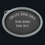 Create Your Own Belt Buckle<br><div class="desc">Personalise this product by adding your own text or redesign entirely from scratch by replacing our image with your own!
Visit Creative Negatives on Zazzle to view our entire collection of custom gifts, event supplies, wall art and more.</div>