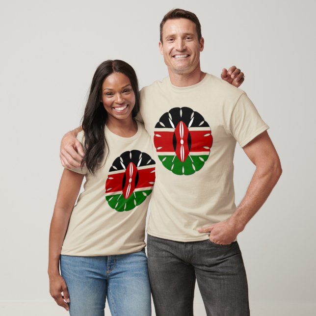 Create Your Own Bendera Ya Kenya Flag of Kenya T-Shirt (Unisex)
