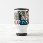 Create Your Own Best Dad Ever 10 Photo Collage  Travel Mug<br><div class="desc">Photo Collage Mug - A special gift for dad personalised with 10 favourite pictures of happy memories with kids.</div>