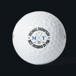 Create Your Own Best Husband Monogram Golf Balls<br><div class="desc">Create Your Own Best Husband Monogram Golf Balls. Easily add your own monogram initials,  name,  and message to make a fun golf ball.
Make a present for yourself or present as an elegant birthday,  anniversary,  or Christmas gift to family or friends such as a husband or partner.</div>