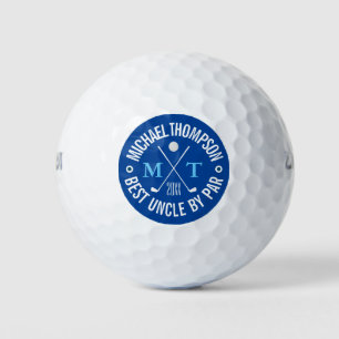 Create Your Own Best Uncle Monogram Golf Balls