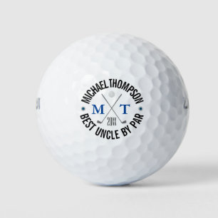 Create Your Own Best Uncle Monogram Golf Balls