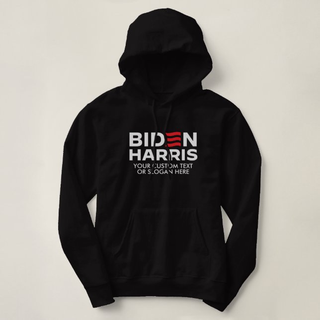 Create Your Own Biden Harris 2024 Hoodie (Design Front)