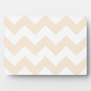 Create Your Own Big Antique White Zigzag Pattern Plaque