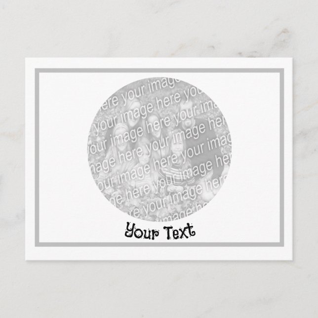 Create Your Own Birthday Invitation Postcard (Front)