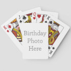 Create Your Own Birthday Photo Playing Cards Gift