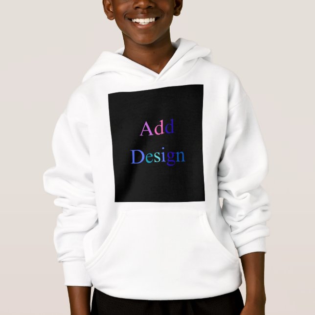 Create Your Own Black Custom Design (Front)