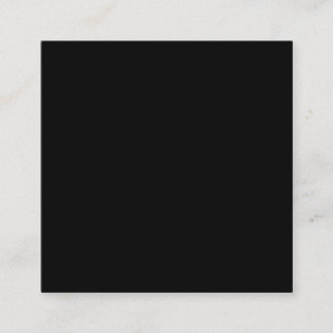 Create Your Own Black Custom Design Holiday Card