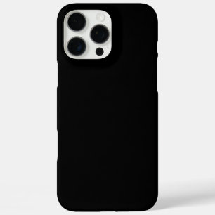 Create Your Own Black Custom Design Holiday Card iPhone 16 Pro Max Case