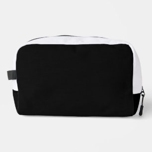 Create Your Own Black Custom Design Holiday Card Dopp Kit