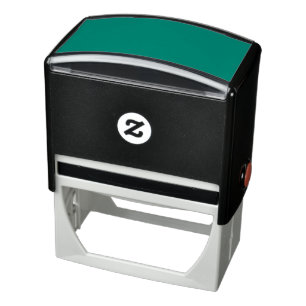 Create Your Own Black Custom Design Holiday Card Self-inking Stamp