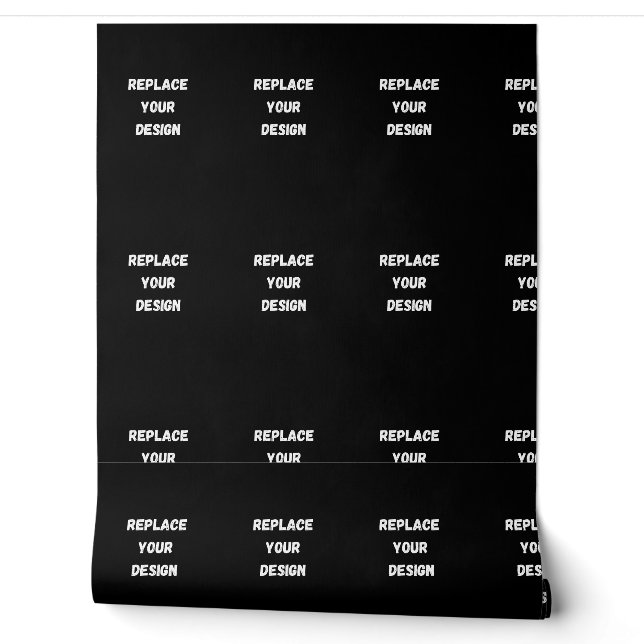  Create Your Own Black Custom Design Wallpaper (Unrolling)