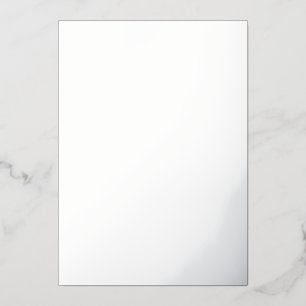 Create Your Own Black Custom Personalised Easter Foil Holiday Card