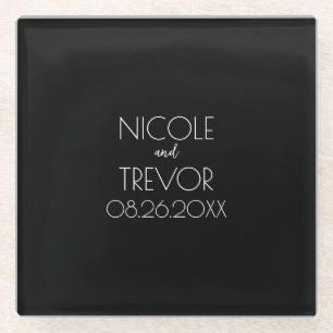 Create Your Own - Black Glass Coaster