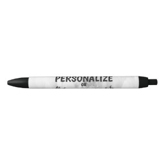 Create Your Own Black Ink Pen