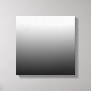 Create Your Own Black Ombre Canvas Print