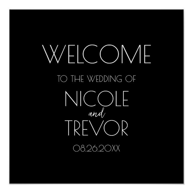 Create Your Own - Black Poster (Front)