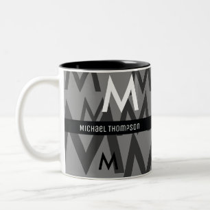 create your own black Two-Tone coffee mug