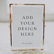 Create-Your-Own Blank Sign