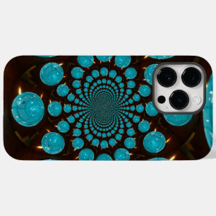 Create Your Own Blue Lights Kaleidoscope  Case-Mate iPhone 14 Pro Max Case