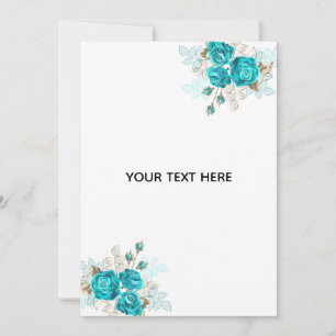 Create Your Own Blue Rose Elegant