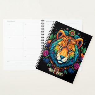 Create Your Own Boho Floral Tribal Bear Planner
