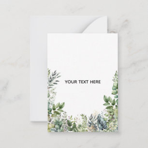 Create Your Own Botanical Design Card