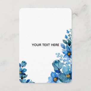 Create Your Own Botanical Design Enclosure Card