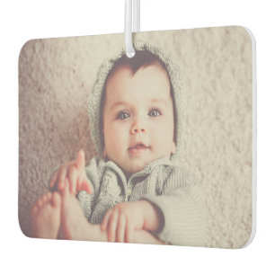 Create Your Own Both Sides Baby Photo Unique Car Air Freshener