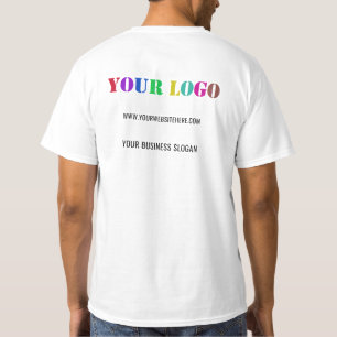 Create Your Own Branded Business T-Shirt Example