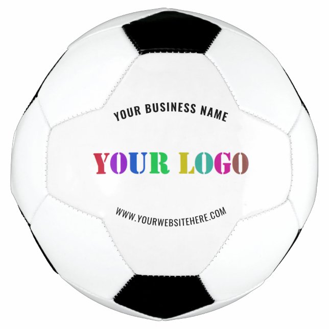 Create Your Own Branded Soccer Ball Template (Front)