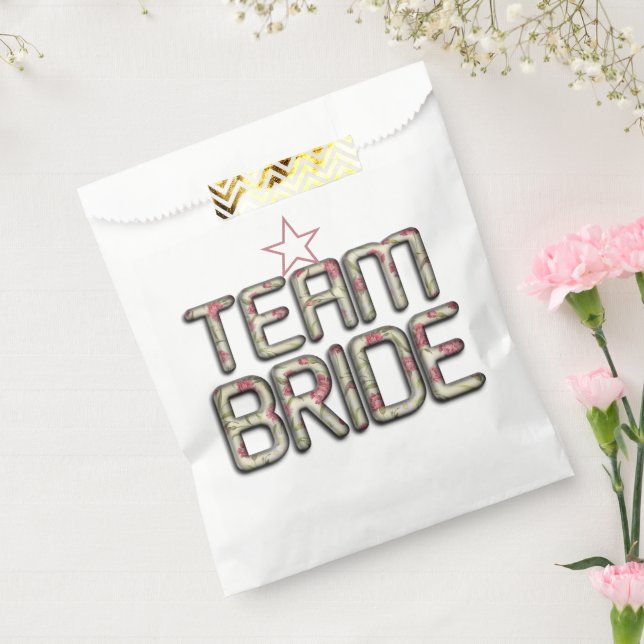 Create Your Own Bride Team Wedding Party Time Favour Bag (Sealed)