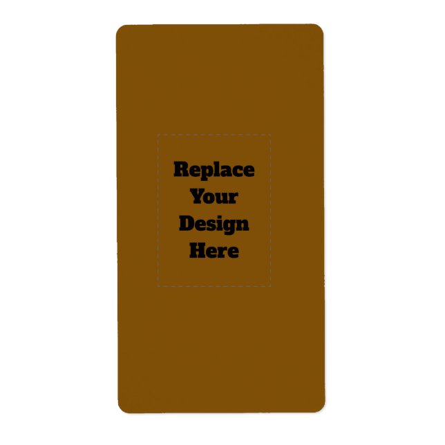 Create Your Own Brown (Front)