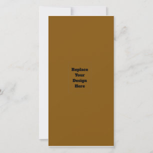 Create Your Own Brown Announcement