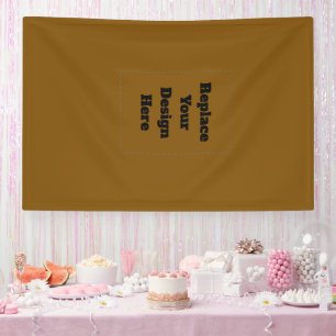 Create Your Own Brown Banner