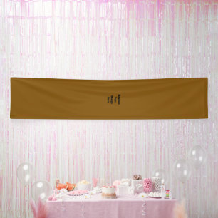 Create Your Own Brown Banner