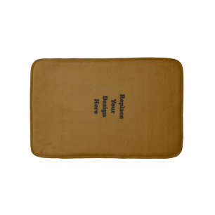 Create Your Own Brown Bath Mat