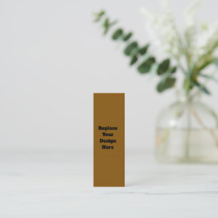 Create Your Own Brown Calling Card