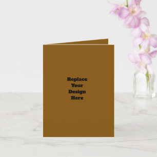 Create Your Own Brown Card