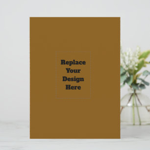 Create Your Own Brown Card