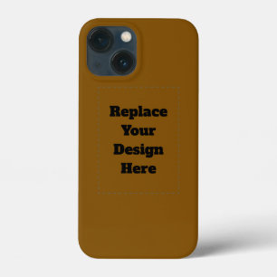 Create Your Own Brown iPhone 13 Mini Case