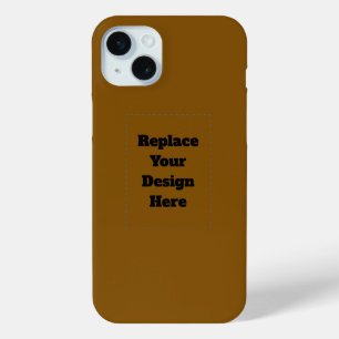 Create Your Own Brown iPhone 15 Mini Case