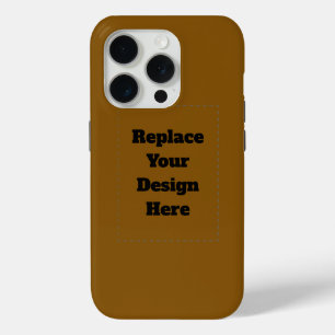 Create Your Own Brown iPhone 15 Pro Case